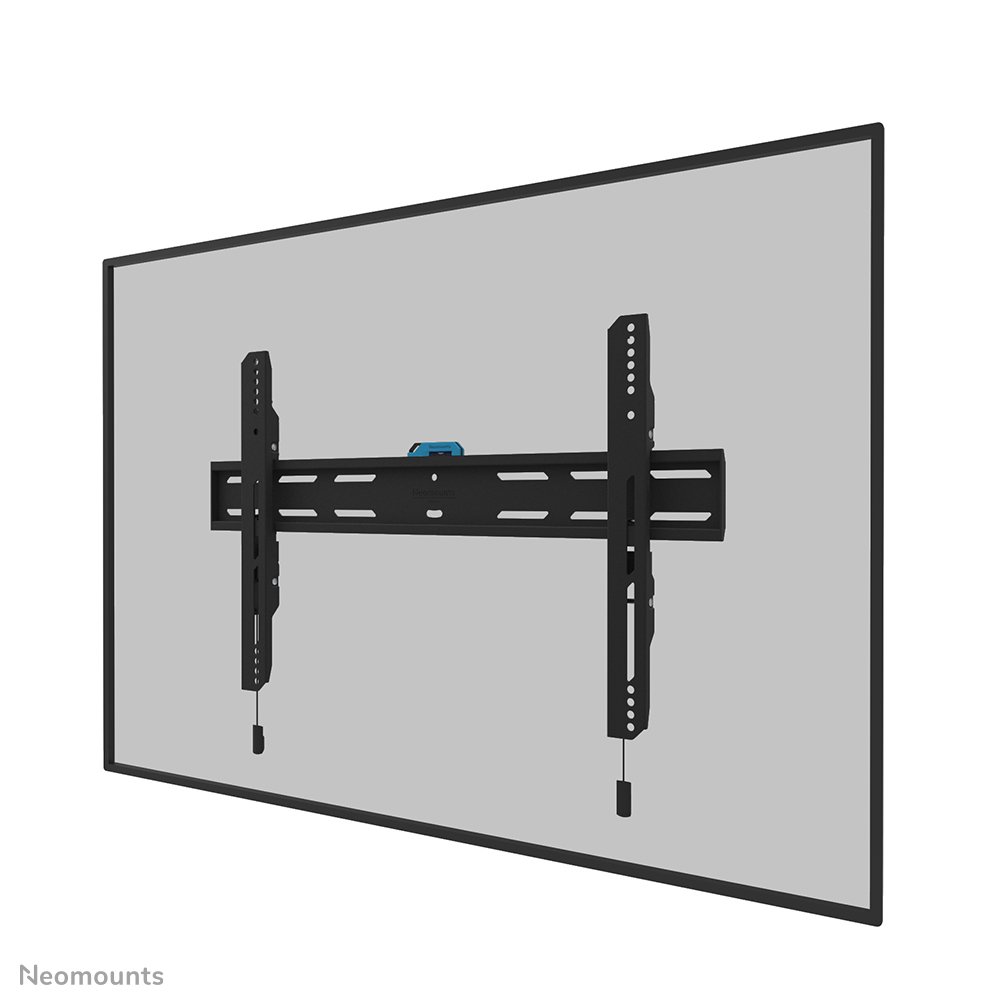 Neomounts LEVEL-850 WL30S-850BL16 Feste TV-Wandhalterung - 42-86" - max 70 kg - VESA 100x100-600x400 - T 3,3 cm - Nivellierung - abschließbar (inkl. Anti-Diebstahl-Schraube, exkl. Schloss) - Rapid Install-Modell inkl. Befestigungsschablone - schwarz
