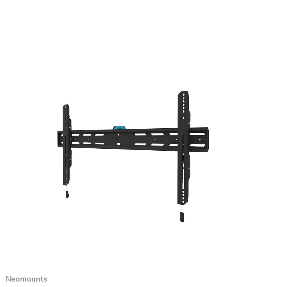 Neomounts LEVEL-850 WL30S-850BL18 Feste TV-Wandhalterung - 43-86" - max 60 kg - VESA 100x100-800x400 - T 3,3 cm - Nivellierung - abschließbar (inkl. Anti-Diebstahl-Schraube, exkl. Schloss) - Rapid Install-Modell inkl. Befestigungsschablone - schwarz