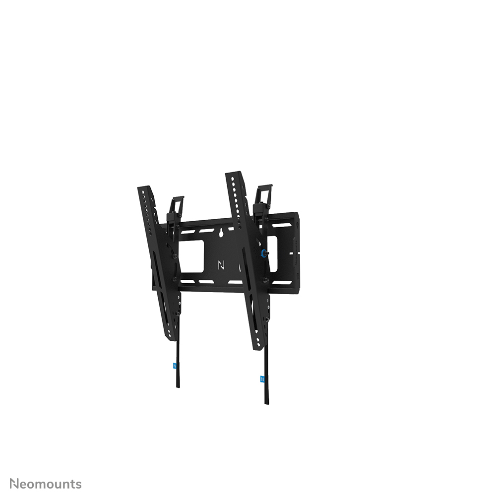 Neomounts LEVEL-750 WL35-750BL14 Neigbare Schwerlast-Wandhalterung - 32-75" Bildschirm - max 100 kg - VESA 100x100-400x400 - T 9,3 cm - Nivellierung - abschließbar (exkl. Schloss) - TÜV-zertifiziert - Rapid Install-Modell - Tilt Guard - schwarz