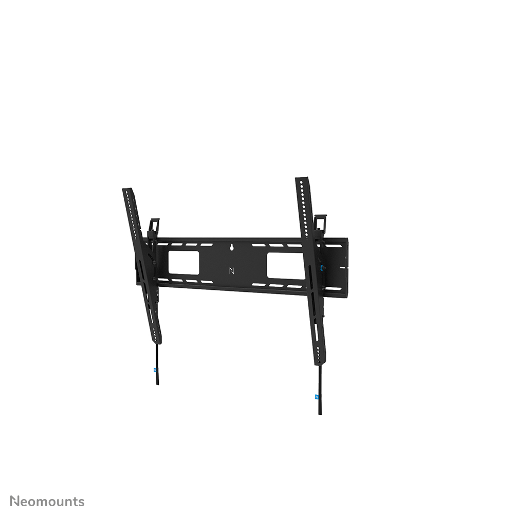 Neomounts LEVEL-750 WL35-750BL18 Neigbare Schwerlast-Wandhalterung - 43-98" Bildschirm - max 125 kg - VESA 100x100-800x600 - T 9,3 cm - Nivellierung - abschließbar (exkl. Schloss) - TÜV-zertifiziert - Rapid Install-Modell - Tilt Guard - schwarz