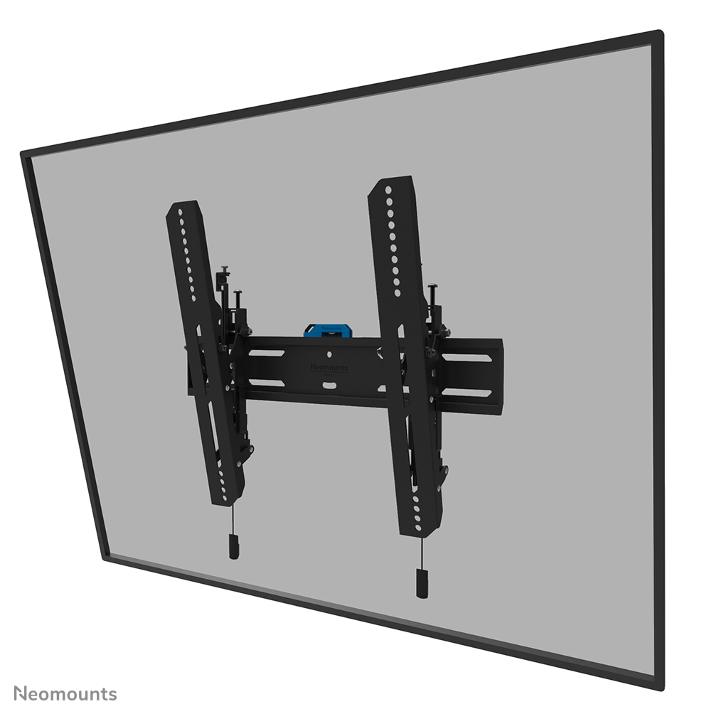 Neomounts LEVEL-850 WL35S-850BL14 Neigbare TV-Wandhalterung - 32-75" - max 60 kg - VESA 100x100-400x400 - T 3,5 cm - Nivellierung - abschließbar (inkl. Anti-Diebstahl-Schraube, exkl. Schloss) - Rapid Install-Modell inkl. Befestigungsschablone - schwarz