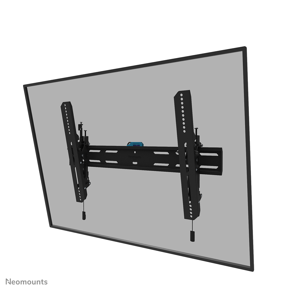 Neomounts LEVEL-850 WL35S-850BL16 Neigbare TV-Wandhalterung - 42-86" - max 70 kg - VESA 100x100-600x400 - T 3,5 cm - Nivellierung - abschließbar (inkl. Anti-Diebstahl-Schraube, exkl. Schloss) - Rapid Install-Modell inkl. Befestigungsschablone - schwarz