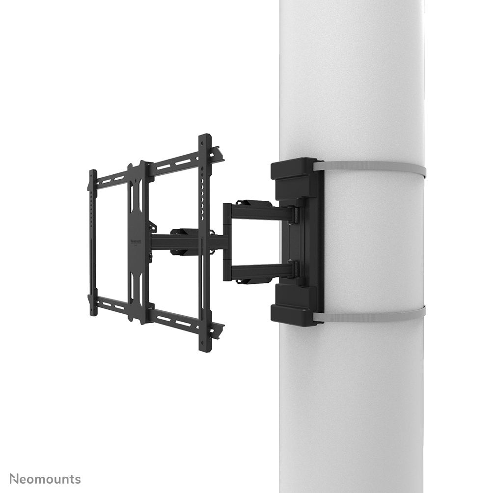 Neomounts WL40S-910BL16 Voll bewegliche TV-Säulenhalterung - 40-70" - max 45 kg - VESA 200x100-600x400 - geeignet für Ø 25-100 cm - T 8,2-59 cm - Nivellierung - schwarz