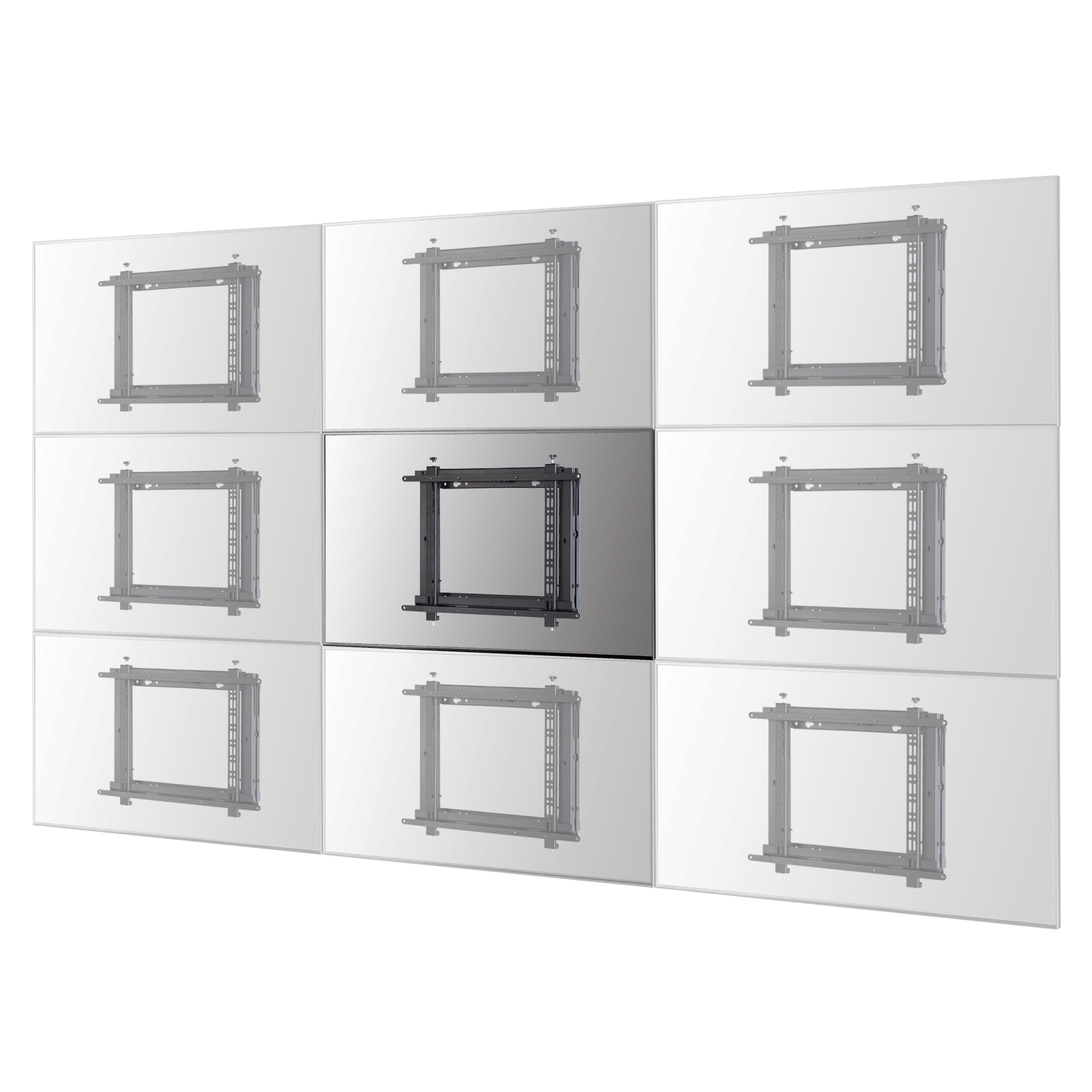 Ausziehbare Videowall-Wandhalterung | Neomounts